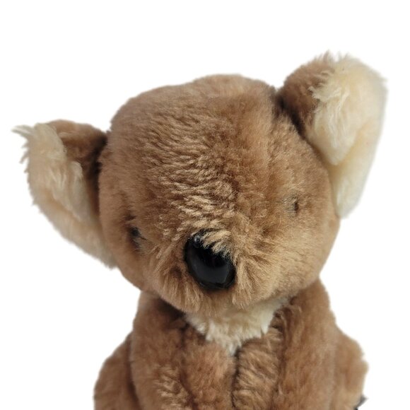 Dakin Koala Bear Plush Brown 5.5" Realisitc Sitting Stuffed Animal 1978 Vintage - Picture 2 of 10